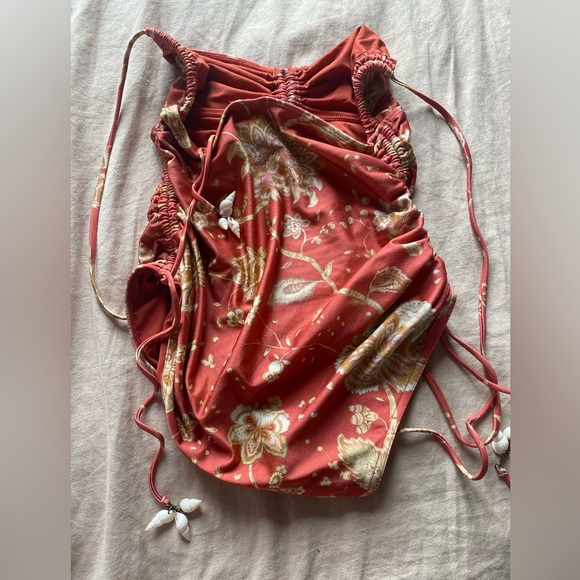 Zimmermann - Veneto Paisley-print Ruched Swimsuit - Picture 7 of 9